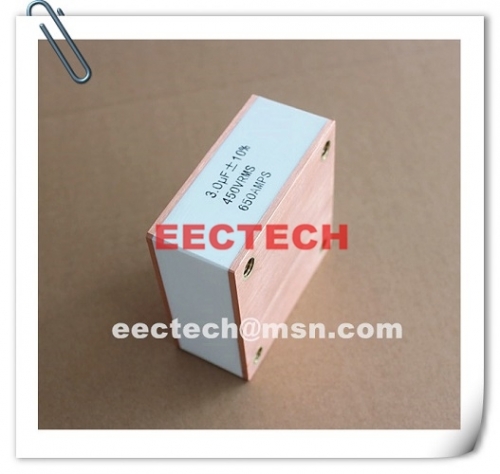 CBB90B, 3.0uF, 450V/600V, 650A solid state high frequency film capacitor 3uF