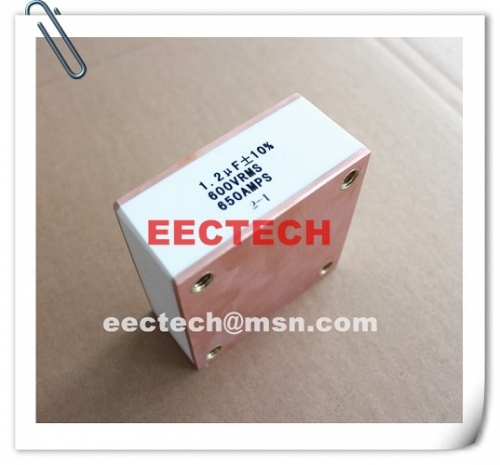 CBB90B, 1.2uF, 600V/700V, 650A solid state high frequency film capacitor