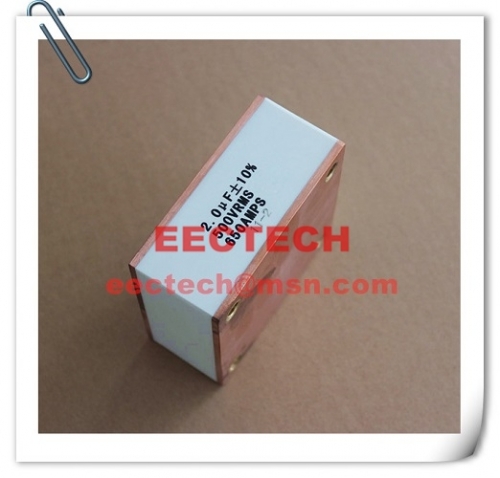 CBB90B, 2.0uF, 500V/600V, 650A solid state high frequency film capacitor 2uF