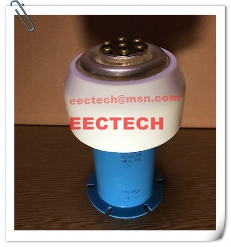 Water cooled capacitor (WCC) 095162, 1500pF/14KV, equal to TWXF095162, CCGS095162, WF095162WJ152##BJ1 pot capacitors