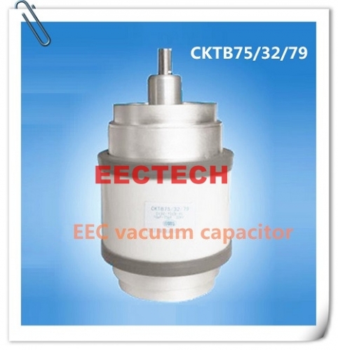 CKTB75/32/79 variable vacuum capacitor, equivalent to CV3C-75E/45,CVNA-75AC/45-AAA