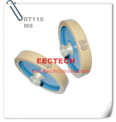 CCG81-4, 1000PF/12KV/90KVA plate type ceramic capacitor, DT110/1000PF