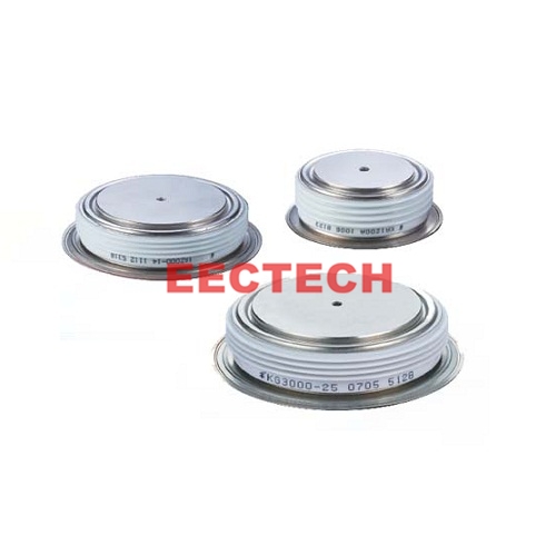 Capsule style High frequency thyristor, KA1000A, 1200V thyristor