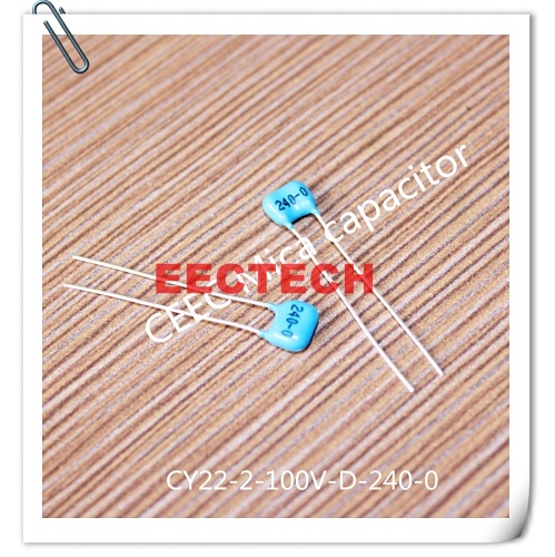 CY22-2-100V-D-180-I mica capacitor from Beijing EECTECH