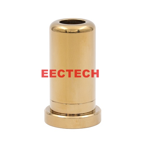Titanium-plated all-aluminum small 9-pin tube shield, protective cover, 12AX7, ECC82 bile cover 65mm,(1 box＝2pcs)
