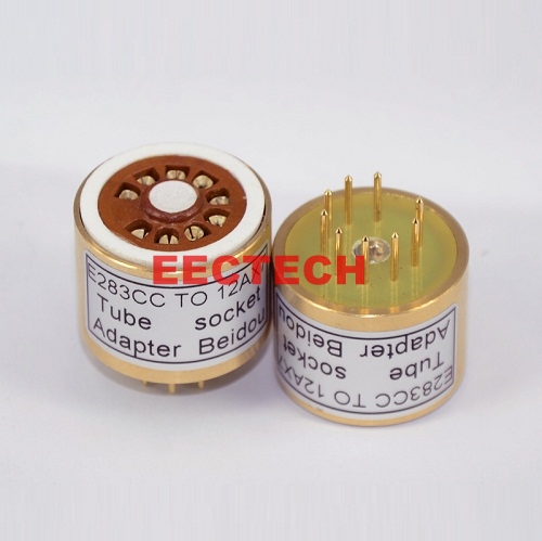 E283CC to 12AX7, ECC83 tube conversion seat,convert socket (1 box=2 pcs)