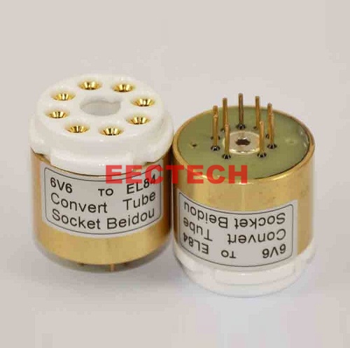 6V6 to EL84 tube, converter seat,convert socket