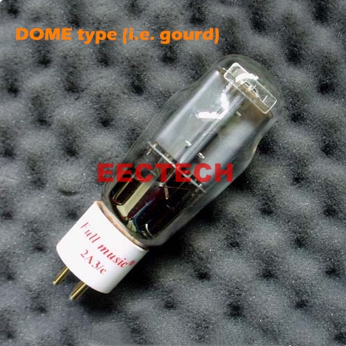 EECTECH Vacuum Tube TJ Fullmusic Tube 2A3/C Amplifies Carbon Plated Factory For Speaker DCD CD DVD Player (one pairs)
