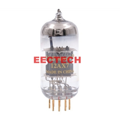 Fullmusic 12AX7 ECC83 Vacuum Tubes Electron Tube For Vintage Hifi Audio Guitar Tube AMP Headphone Pre-amplifier Microphone (one pairs)