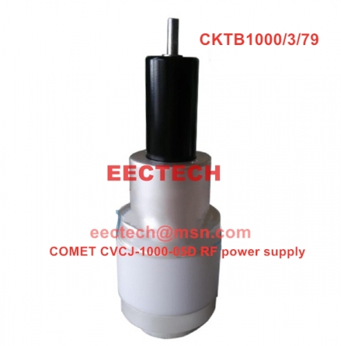 CKTB1000/3/79 variable vacuum capacitor, Equivalent to CV05C-1000-XN