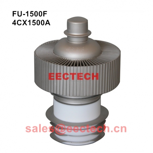 4CX1500A cermet tetrode, used in voltage regulator and linear modulator, FU-1500F equivalent tube