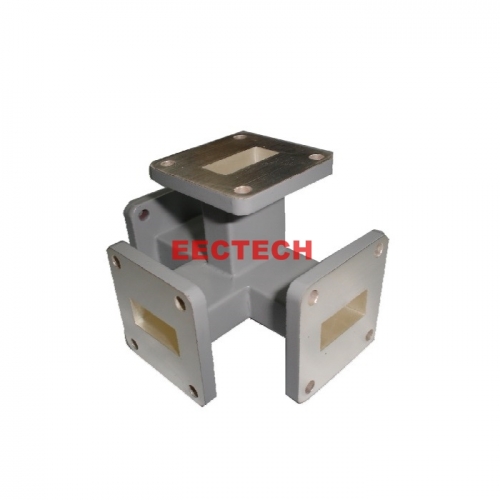 waveguide Magic T, Waveguide Tee series, used for power dividers or combiners for many systems applications, EECTECH