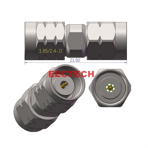 1.85/2.4-JJ Coaxial adapters, 1.85/2.4 series Coaxial adapters,  EECTECH
