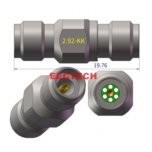 2.92-KK Coaxial adapter, 2.92 series converters,  EECTECH