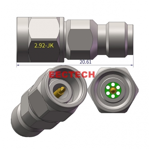 2.92-JK Coaxial adapter, 2.92 series converters,  EECTECH
