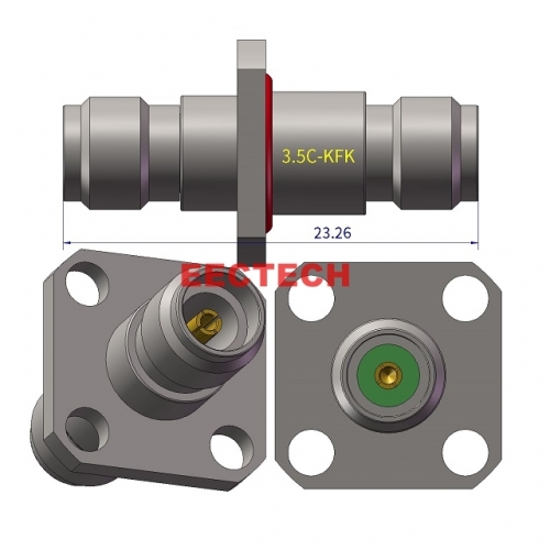 3.5C-KFK Coaxial adapter, 3.5 series converters,  EECTECH