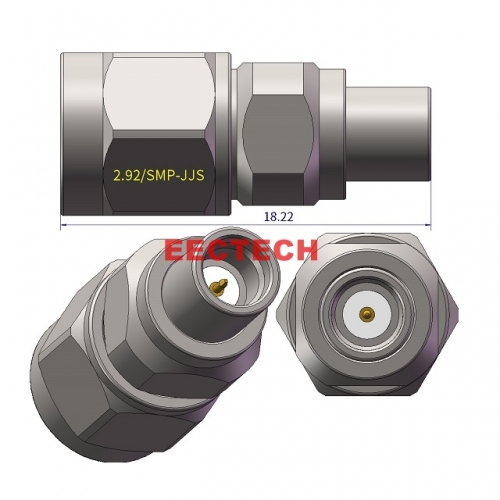 2.92/SMP-JJS Coaxial adapter, 2.92/SMP Series Converter, EECTECH