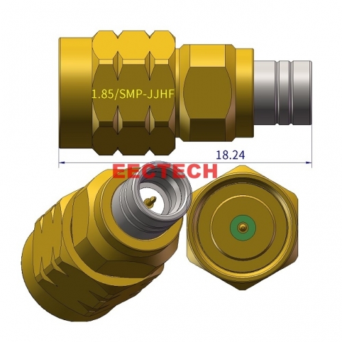 1.85/SMP-JJF Full detent, 1.85/SMP Series Converter, EECTECH