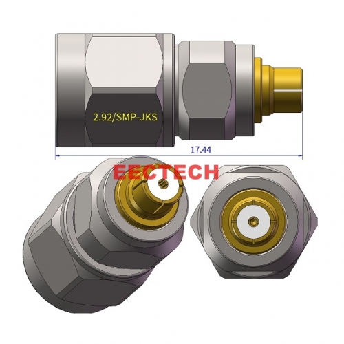 2.92/SMP-JKS Coaxial adapter, 2.92/SMP Series Converter, EECTECH