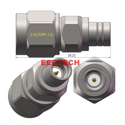 2.92/SMP-JJL Coaxial adapter, 2.92/SMP Series Converter, EECTECH