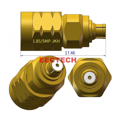 1.85/SMP-JK Coaxial adapter, 1.85/SMP Series Converter, EECTECH