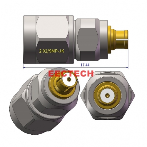 2.92/SMP-JK Coaxial adapter, 2.92/SMP Series Converter, EECTECH