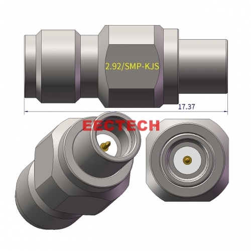 2.92/SMP-KJS Coaxial adapter, 2.92/SMP Series Converter, EECTECH