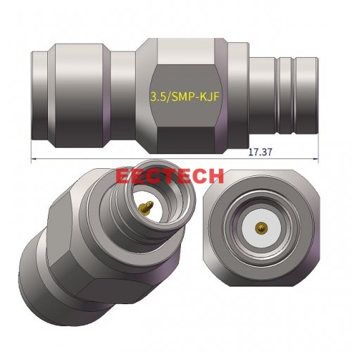 3.5/SMP-KJF Coaxial adapter, 3.5/SMP Series Converter, EECTECH