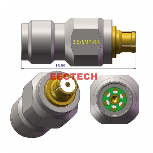 3.5/SMP-KK Coaxial adapter, 3.5/SMP Series Converter, EECTECH