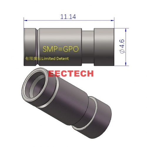 SMPM1CL-40L Coaxial Fixed Load, SMP coaxial fixed load, EECTECH