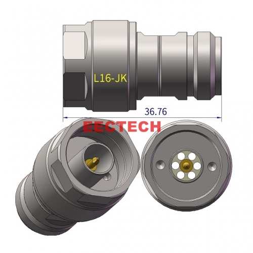 L16-JK Coaxial adapter, N/16 &amp; L16/L16 series converters, EECTECH