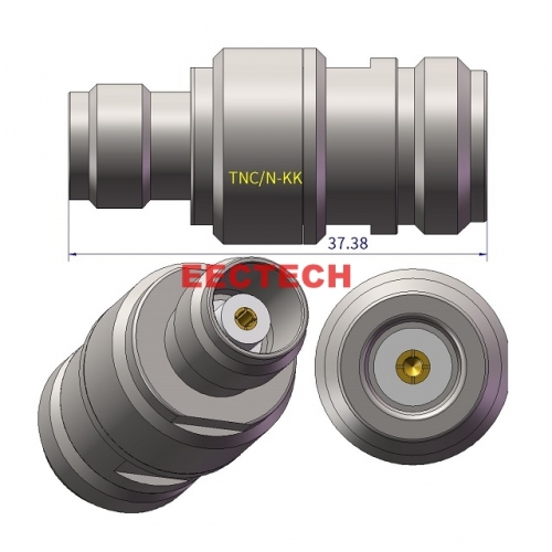 TNC/N-KK Coaxial adapter, TNC/N series converters, EECTECH