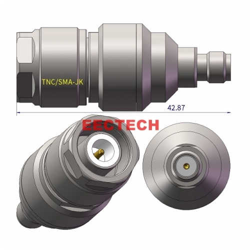 TNC/SMA-JK Coaxial adapter, TNC/SMA series converters, EECTECH