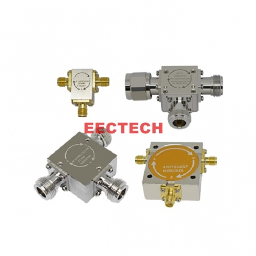 Coaxial Circulator, 700MHz to 40GHz, GSM,CDMA,WCDMA,LTE,L.S.C.X band, etc, Coaxial Circulator series,EECTECH