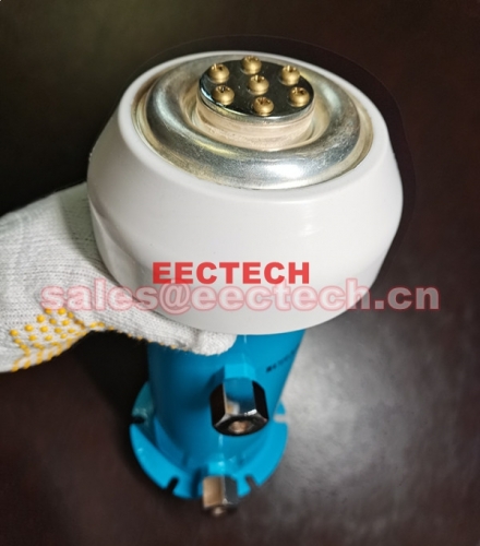 Water cooled capacitor (WCC) 110250, 5000pF/14KV, equal to TWXF110250, CCGS110250, WF110250WJ502##BJ1 water cooling pot capacitor, RF capacitor