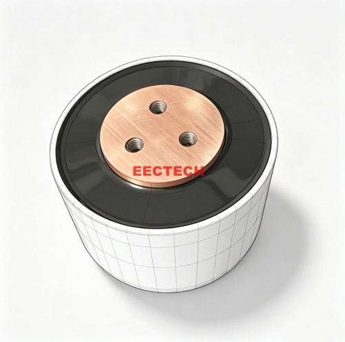 Conduction cooled capacitor 1.4uF, 1100V, 600A, solid state water cooling film capacitor, 1.4uF C500T equivalent and full replacement to C500