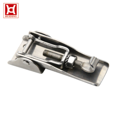 DK034 Industry Adjustable Concealed Toggle Latch / Toolbox Self-lock Reverse Base Latches With Mounting Hole Hidden