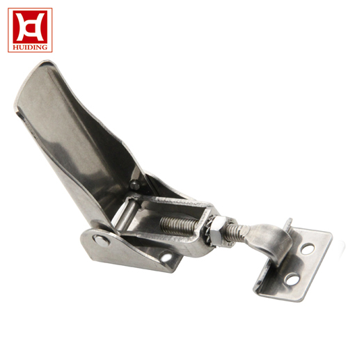 DK034 Industry Adjustable Concealed Toggle Latch / Toolbox Self-lock Reverse Base Latches With Mounting Hole Hidden