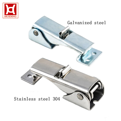 Chinese Galvanized Steel Over Center Draw Latch Adjustable Toggle Latch Clasp With Key