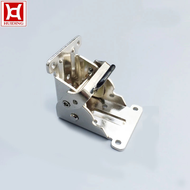 180 Degrees Self-Locking Folding Hinges for Extension Table Bed Feet