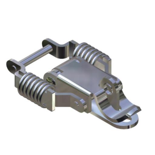 spring loaded toggle latch