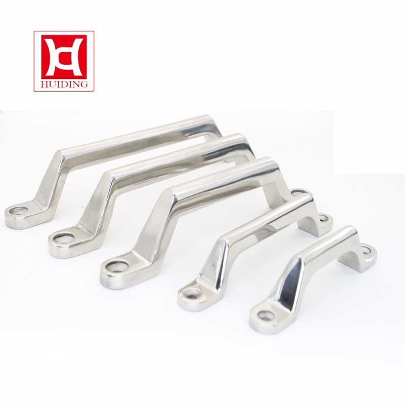 L30106 Length 220mm Die Cast SS304 Stainless Steel Industrial Door Handle