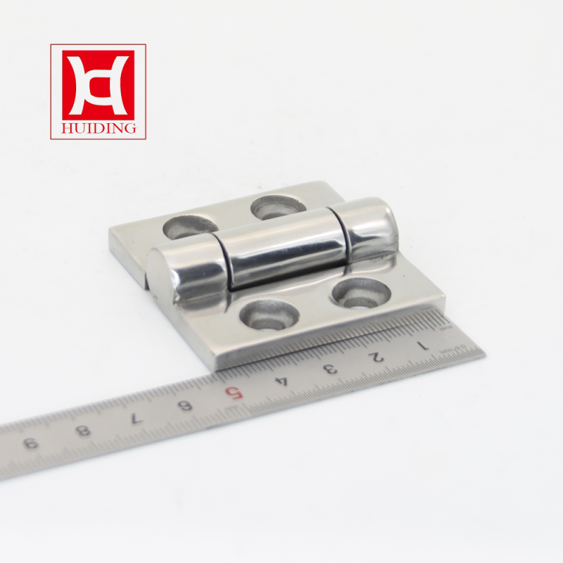 Huiding SUS304 Cabinet Heavy Duty Butt Hinge H105 50*50*5MM Mirror Polishing