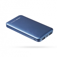 High speed power bank 10000mah with 2 way input and 2 way output ports
