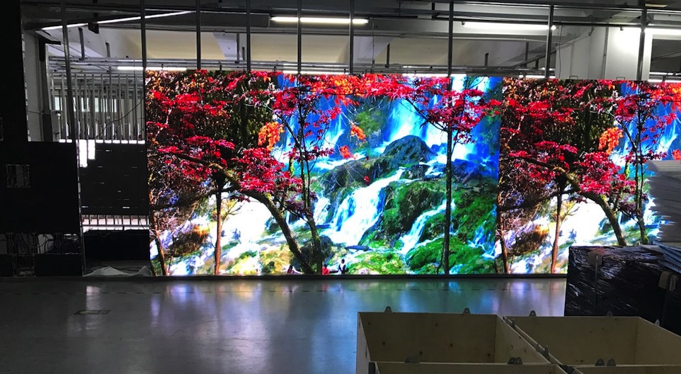 60 cabinets of iS3 P3 indoor LED display to South Africa