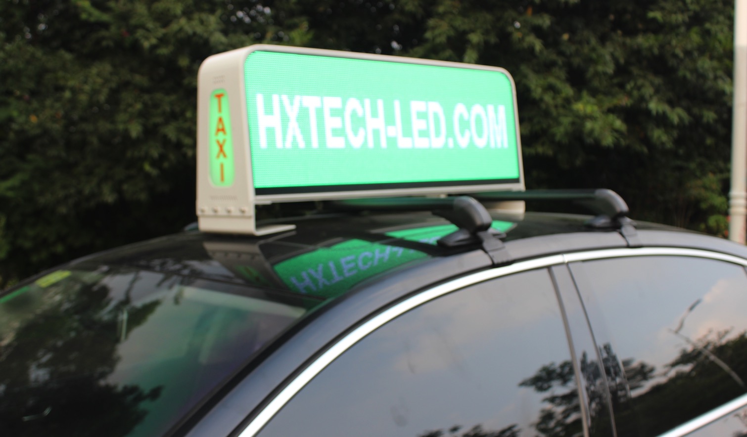 Sample taxi top LED display to South Africa