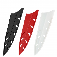 Leather Knife Sheath, Knife Guard, Knife Cover Sleeves, Waterproof Knife Protectors, Heavy Duty Universal Knife Edge Guard Set of 6 (HGJ157)