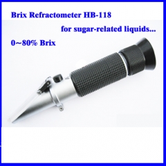 Brix Refractometer 0-80% brix ATC