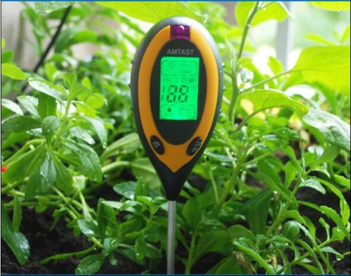 4 in 1 Digital Soil PH meter&soil Moisture meter&Temperature & Light meter