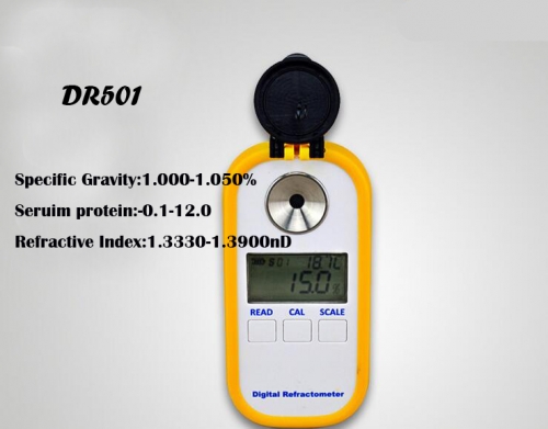 Digital clinical refractometer